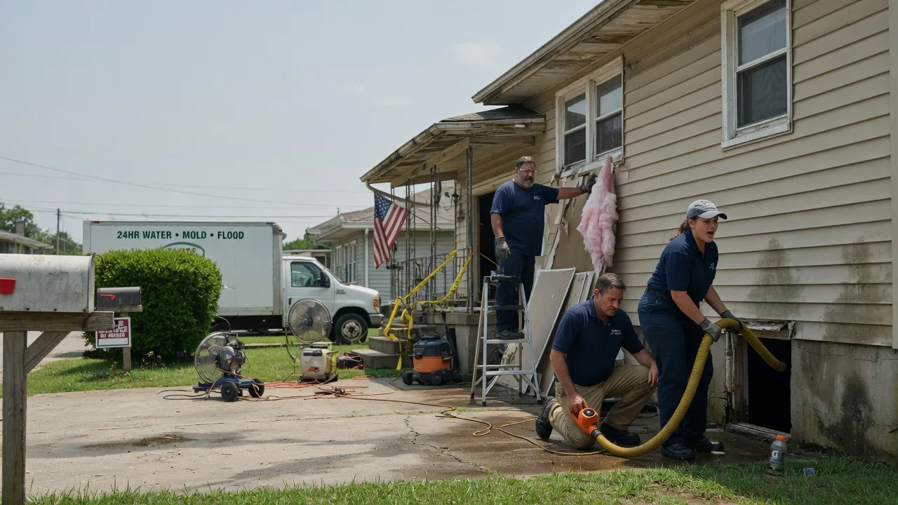 Water Damage Repair in Tamaroa, IL near me